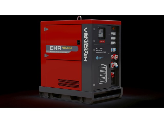 Nennleistung 45kVA, 400/230V, 50Hz
Batteriekapazität 56kWh - LFP-Batterien mit integrierten BMS-System mit Tiefenentlade-Schutz
Abmessungen LxBxH [mm] 1620 x 1150 x 1920, Gewicht 1350kg,
digitale Steuerung HICORE inkl. Startassistent zum Einstellen des Betriebsmodus: Inselbetrieb mit oder ohne Aggregat, Lastspitzenabdeckung, Niedriglastkompensation

Eingang für Solarpanele 2 x 4kW MPPT
Eingang für Batterieladung 230V 16A oder 400V 125A (Ladestrom einstellbar)

massive Bauweise, pulverbeschichtet, alles Türen versperrbar, zentrale Kranladeöse, breite Staplertaschen

Abgang Steckdosensatz 125A, 63A, 32A + 2 x Schuko sowie Stromschiene, zentrales Fehlerstromreilas sowie FI + LS pro Abgang

